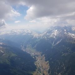 Verortung via Georeferenzierung der Kamera: Aufgenommen in der Nähe von Gemeinde Pettneu am Arlberg, Österreich in 3300 Meter